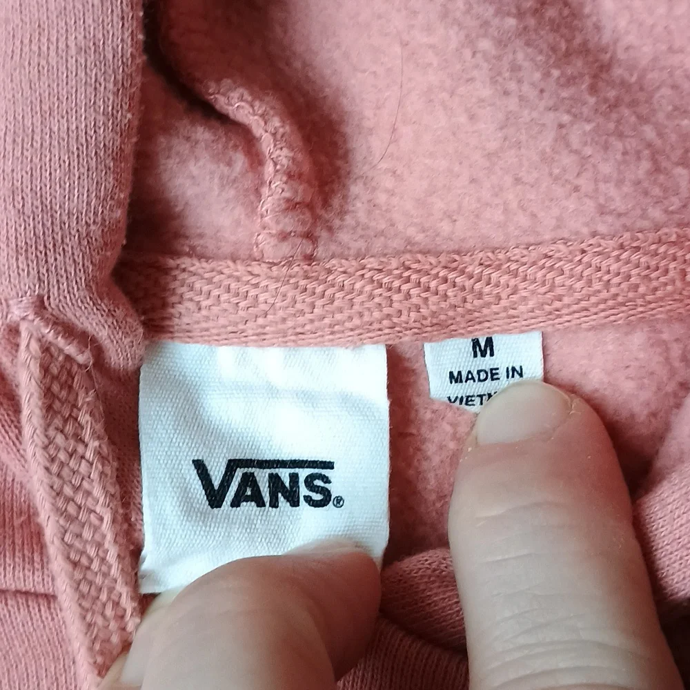 Vans Pink Drawstring Hoodie size M - Picture 8 of 12